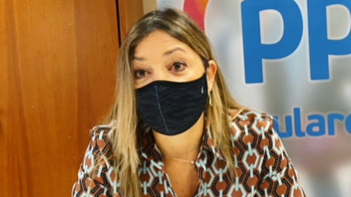 Carolina Blasco, portavoz del PP en el Ayuntamiento. ECB