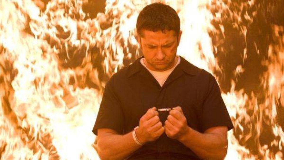 Gerard Butler, en la película 'Un ciudadano ejemplar'.-Foto: ARCHIVO