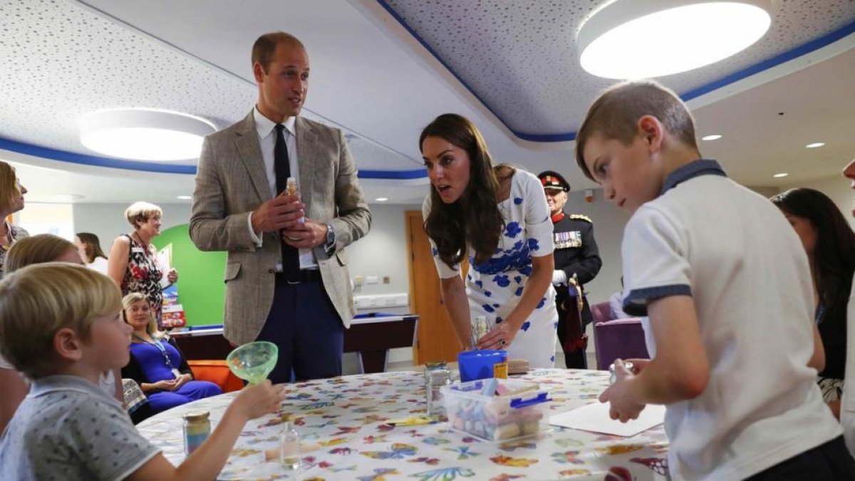 Guillermo de Inglaterra en el Keech Cottage Hospice-AP / EDDIE KEOGH / AFP