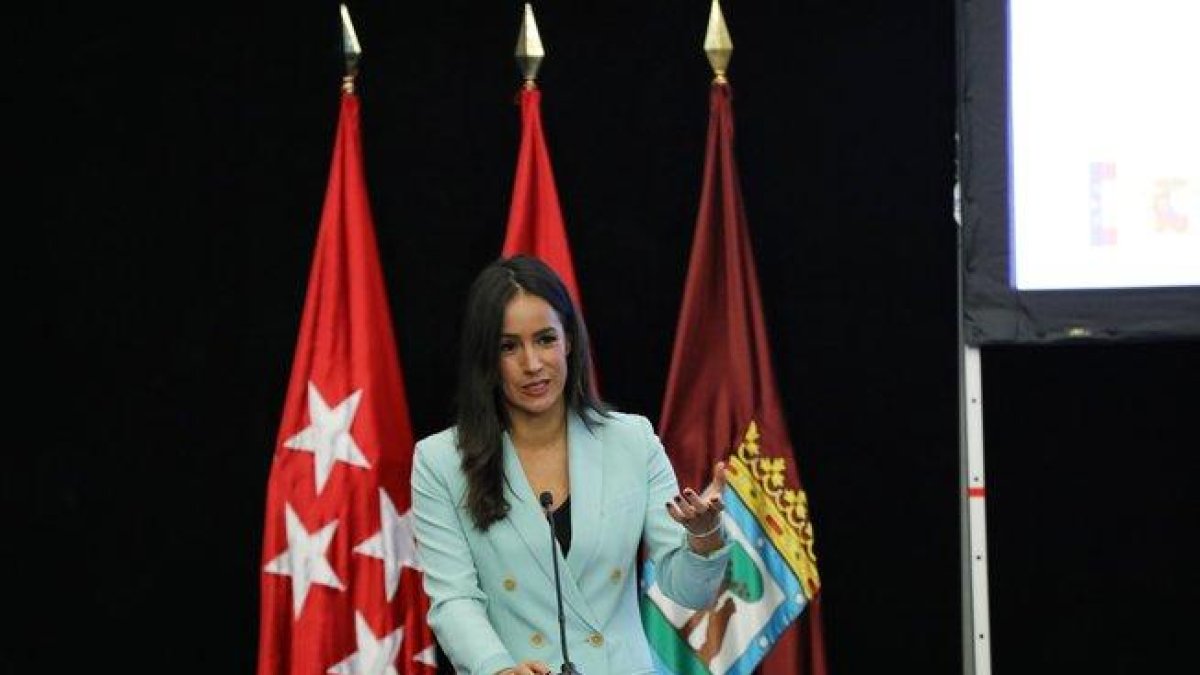Begoña Villacís, vicealcaldesa del Ayuntamiento de Madrid, durante la inauguración de Madrid Foro Empresarial.-EUROPA PRESS