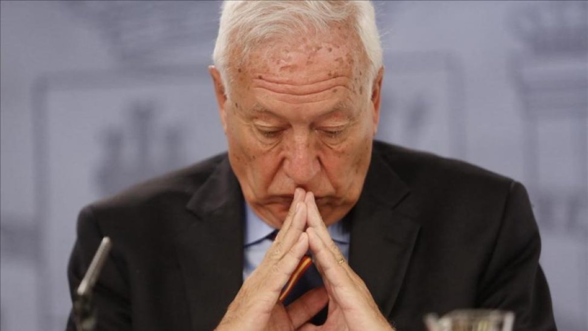 El ministro de Exteriores, José Manuel García-Margallo.-AGUSTÍN CATALÁN