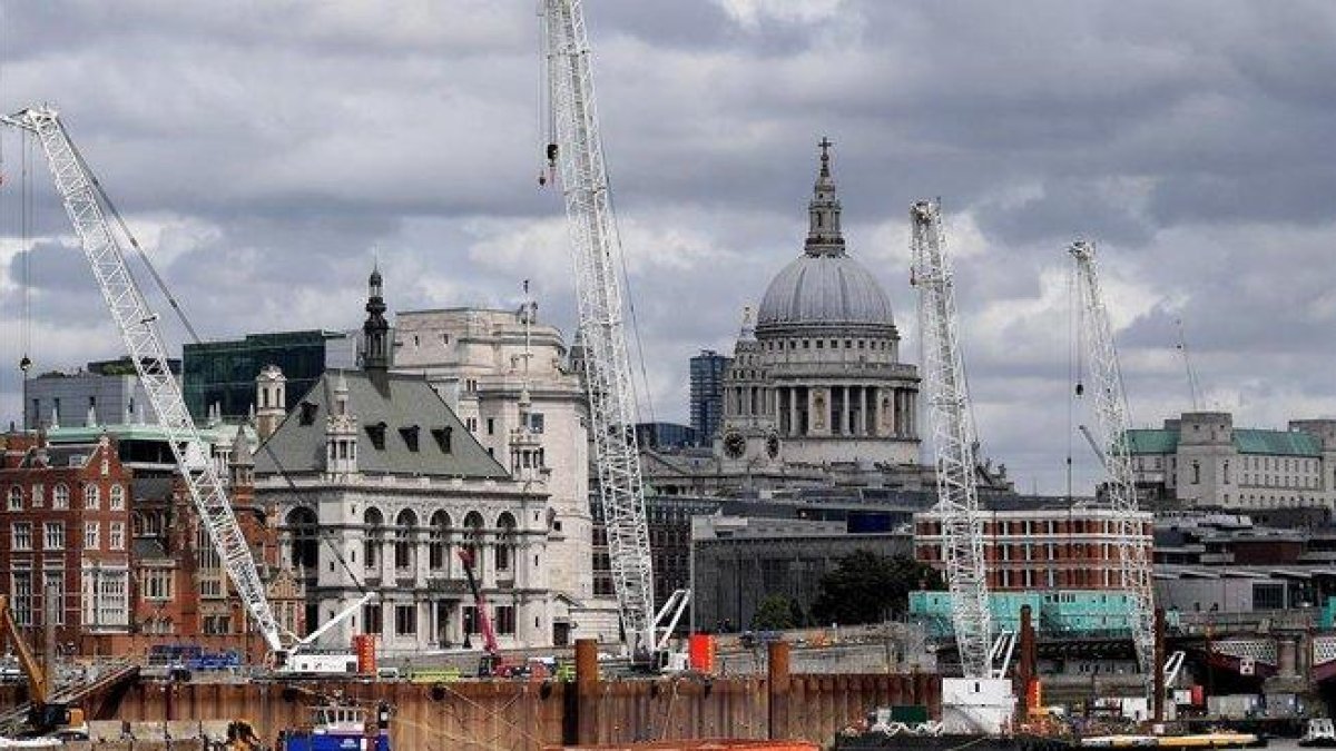 Una imagen de Saint Paul’s Cathedral, en Londres.-EFE