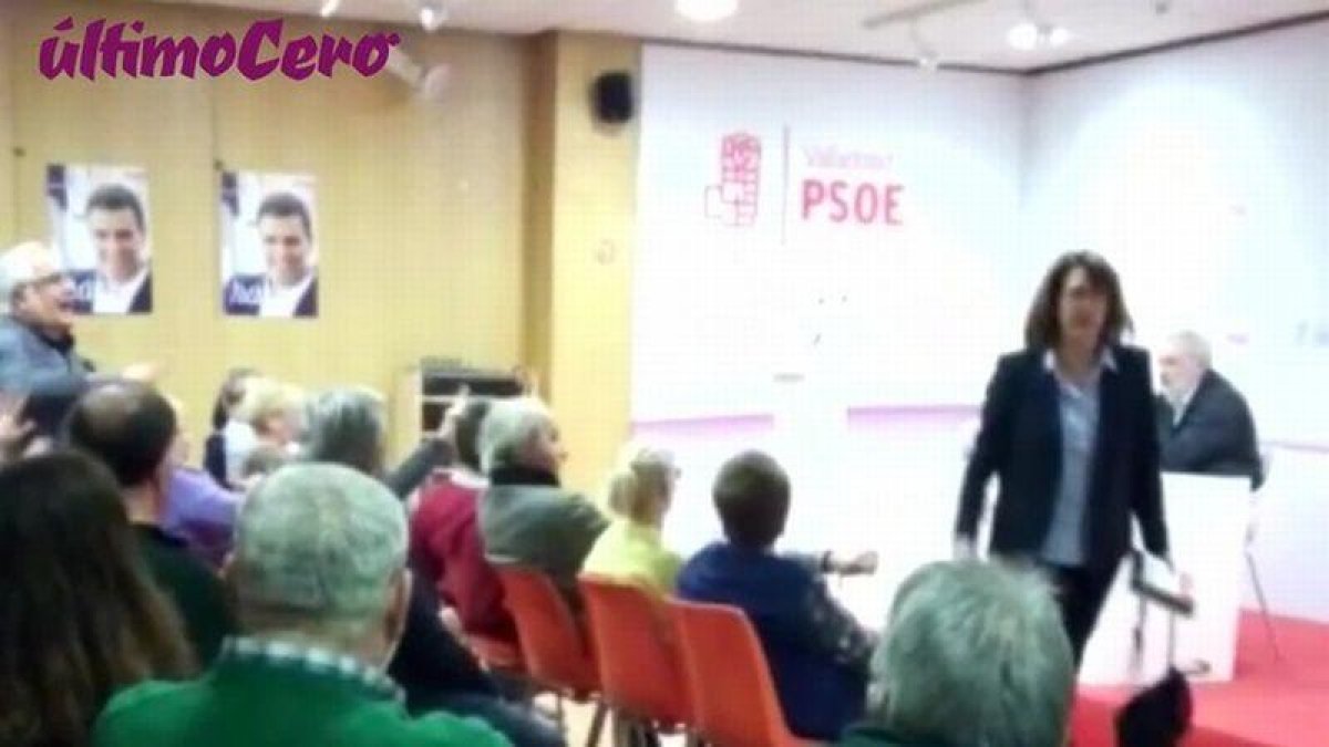 La diputada y presidente del PSOE de Castilla y León, Soraya Rodríguez, abandonara una reunión del PSOE al ser llamada traidora.-último cero digital