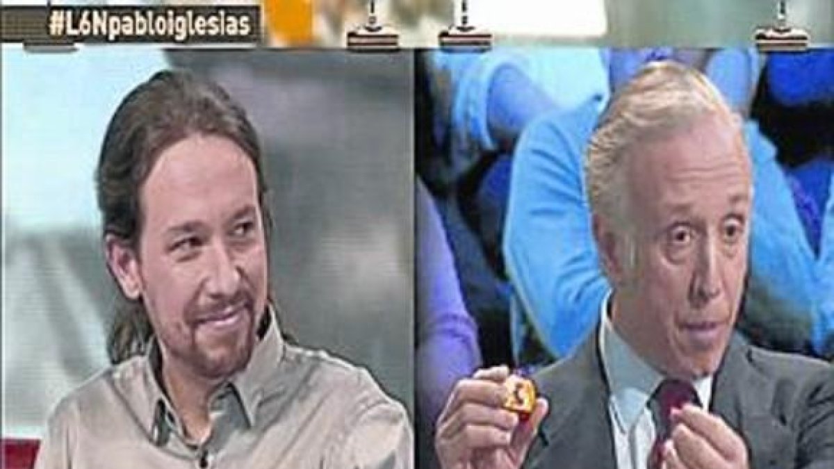 En el artículo, el periodista Eduardo Inda reprocha a Podemos haber apoyado a Joseba Asirón (EH Bildu) como alcalde de Pamplona.-