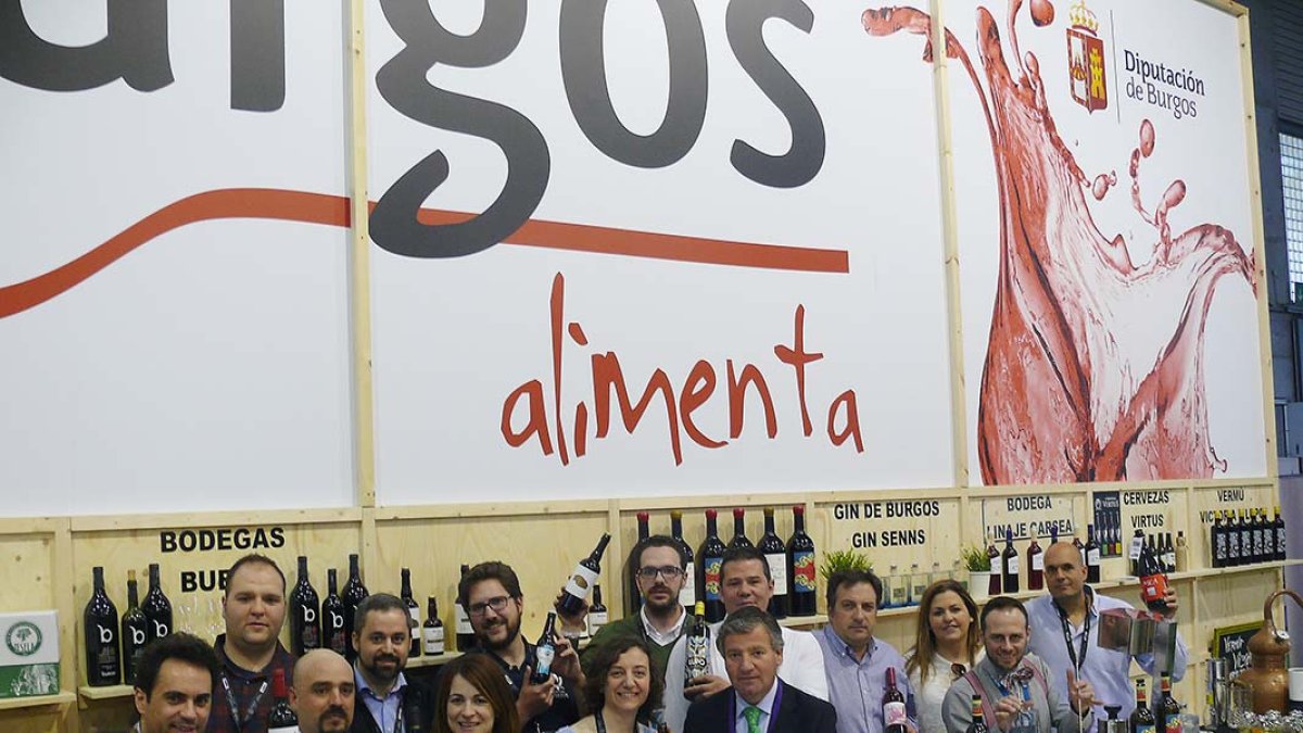 La feria barcelonesa de Alimentaria es una de las citas habituales de los productores burgaleses. ECB
