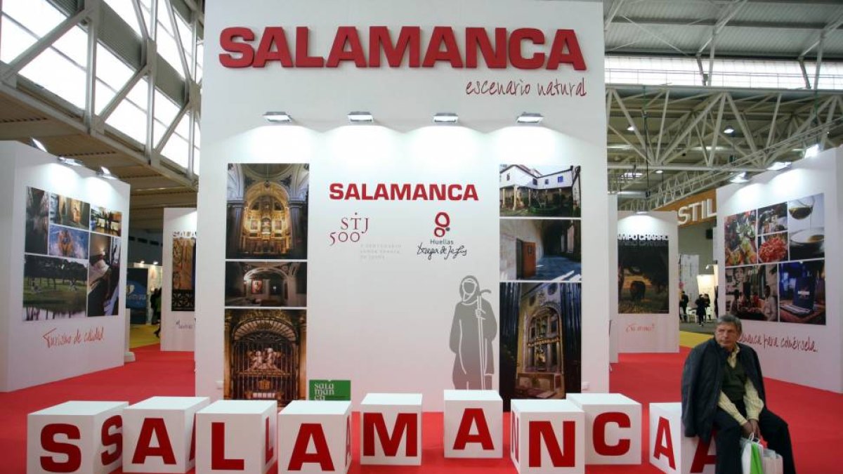 Expositor de Salamanca en la feria Intur 2014-Ical