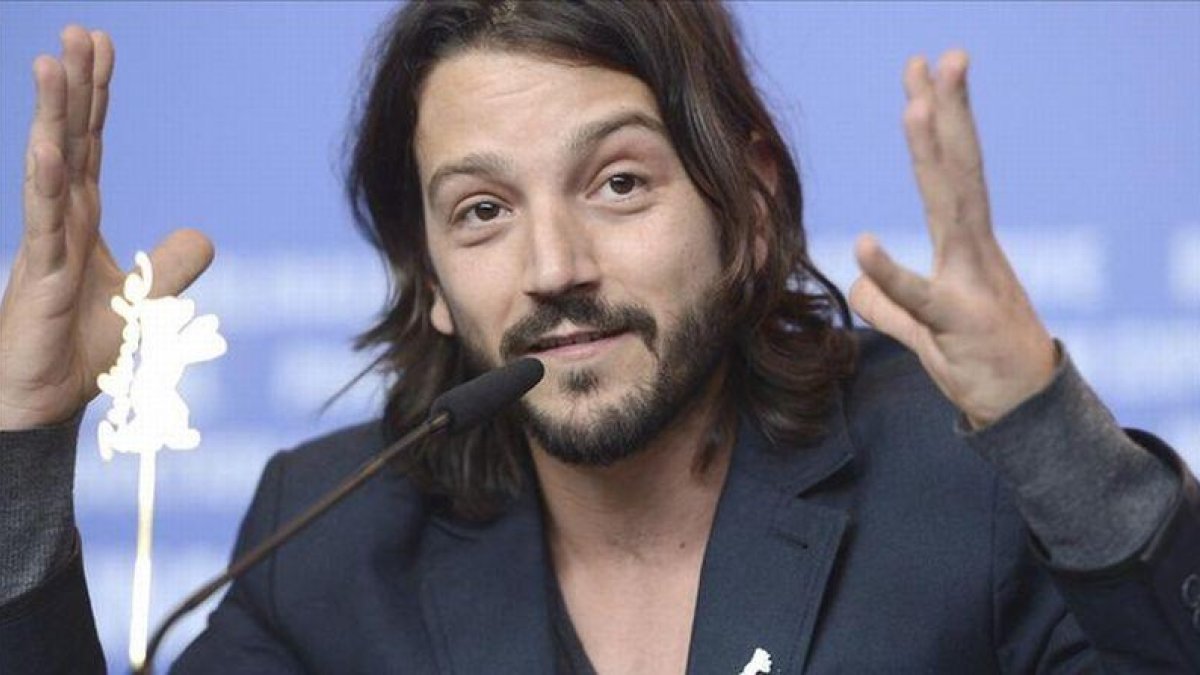 El actor mexicano Diego Luna, en una presentación en el festival de Berlín.-EFE / BRITTA PEDERSEN
