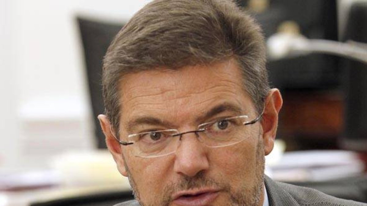 Rafael Catalá, ministro de Justicia-Ical