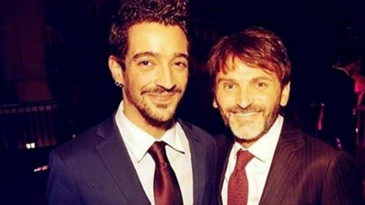 Fernando Tejero hace oficial su noviazgo en Instagram con el cantante 'Muerdo'.-INSTAGRAM