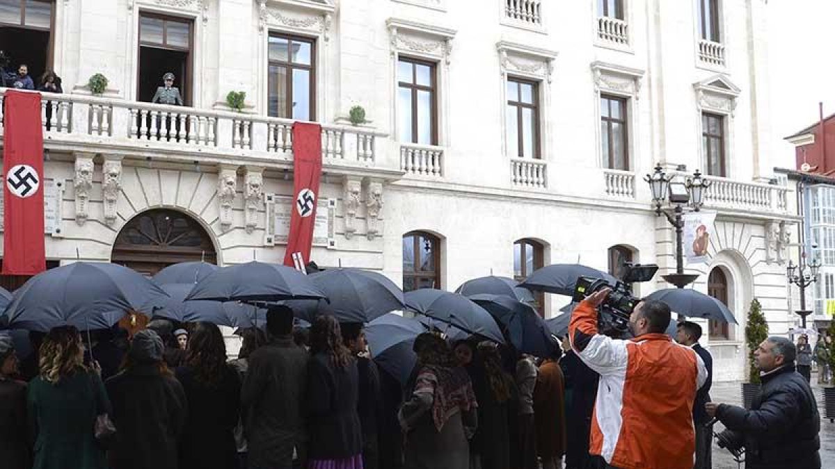 El Palacio de la Diputación fue uno de los escenarios del rodaje.-Ical