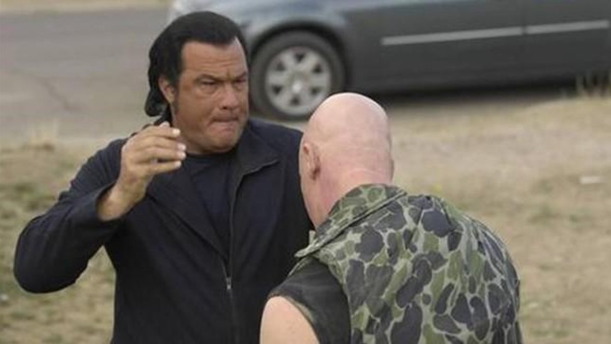 Fotograma de la película 'Justicia Urbana' protagonizada por Steven Seagal.-