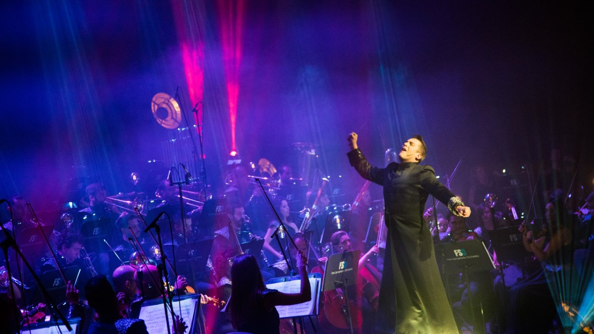 Imagen de una actuación de la Film Symphony Orchestra. ECB