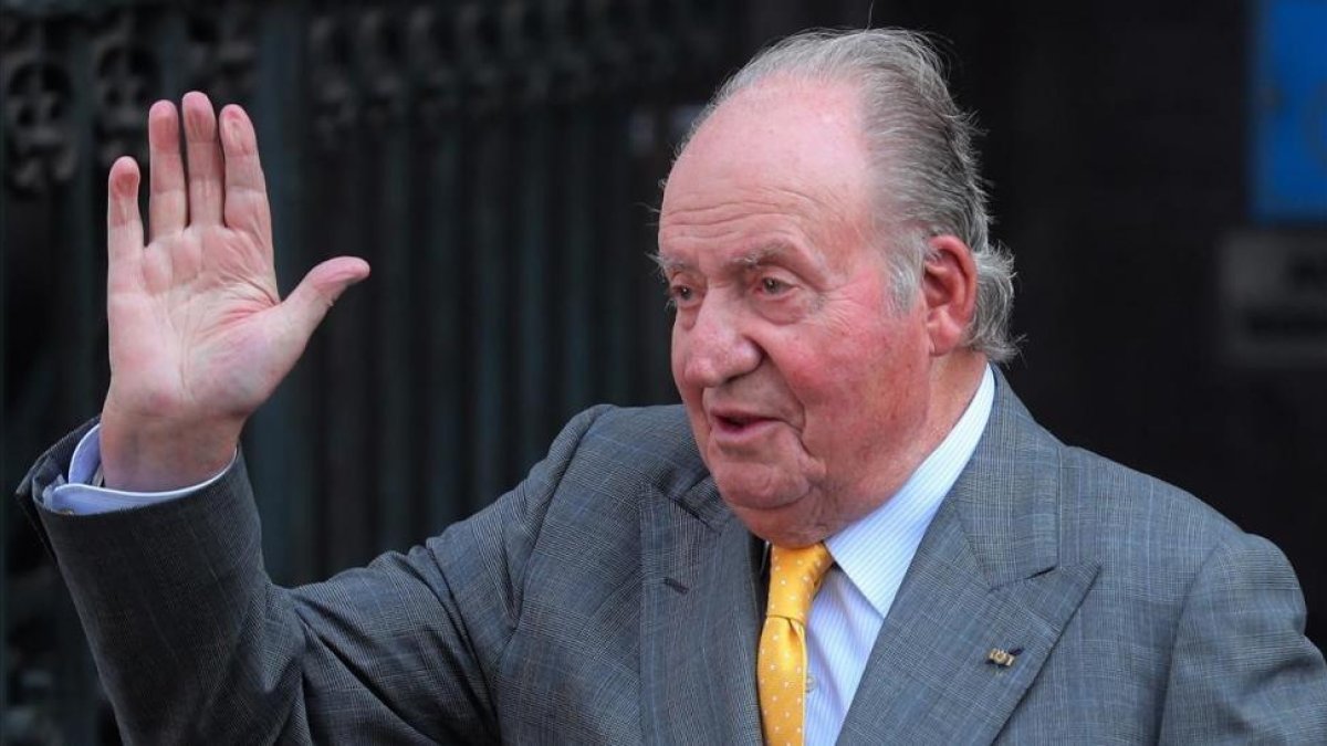 Juan Carlos I, en un reciente viaje a Chile-MARIO RUIZ (EFE)
