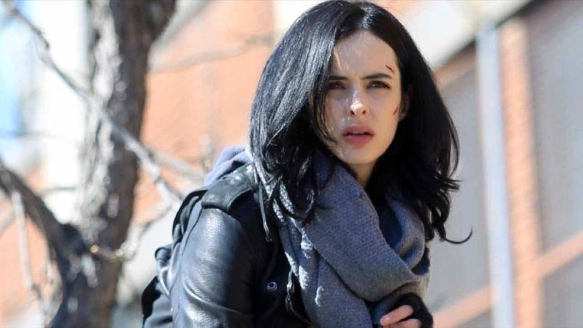 La actriz Krysten Ritter, en una imagen de la serie Marvel-Jessica Jones.-ARCHIVO