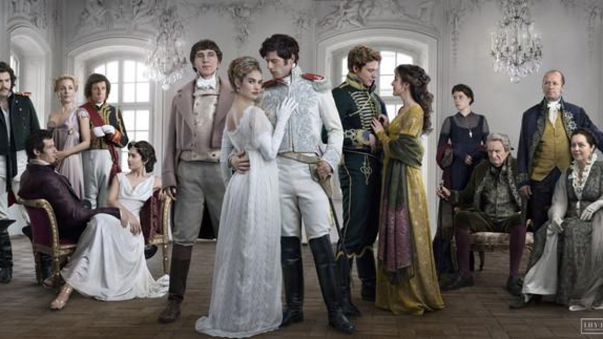 Imagen de la miniserie 'Guerra y paz' de la BBC.-