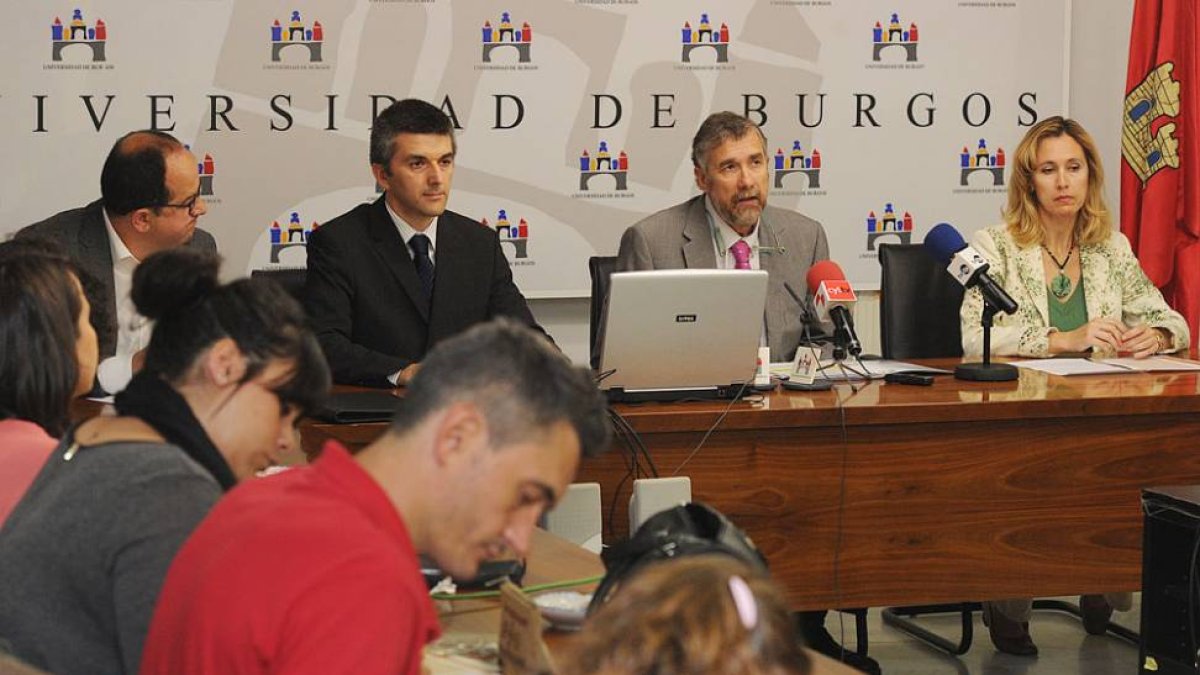 José Rubén Gómez, Hernán Gonzalo, Manuel Pérez Mateos y Mónica Preciado.-ISRAEL L. MURILLO