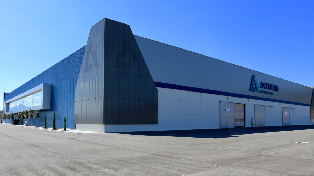 Instslaciones de Aciturri en Miranda de Ebro. ECB