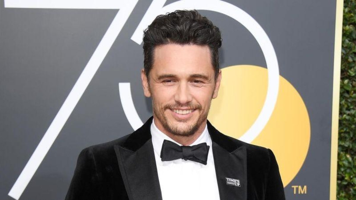 James Franco, en los Globos de Oro, el pasado enero.-VENTURELLI