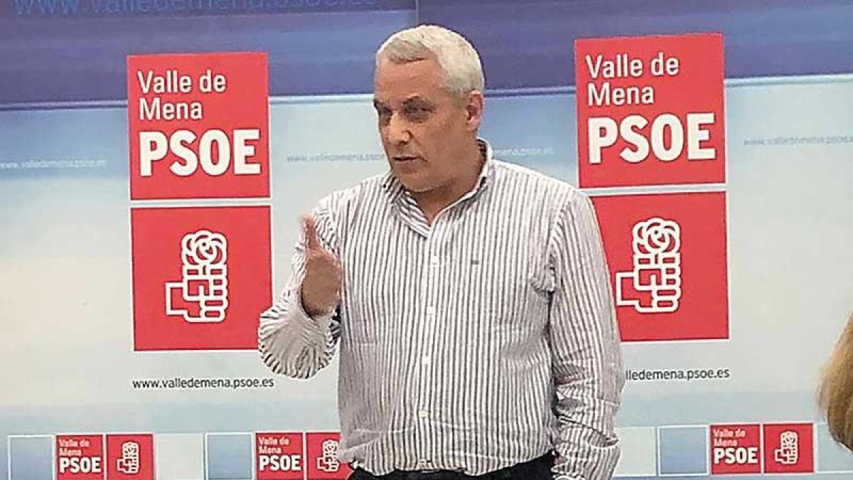 Armando Robredo ha sido alcalde de Valle de Mena durante 40 años.-ECB