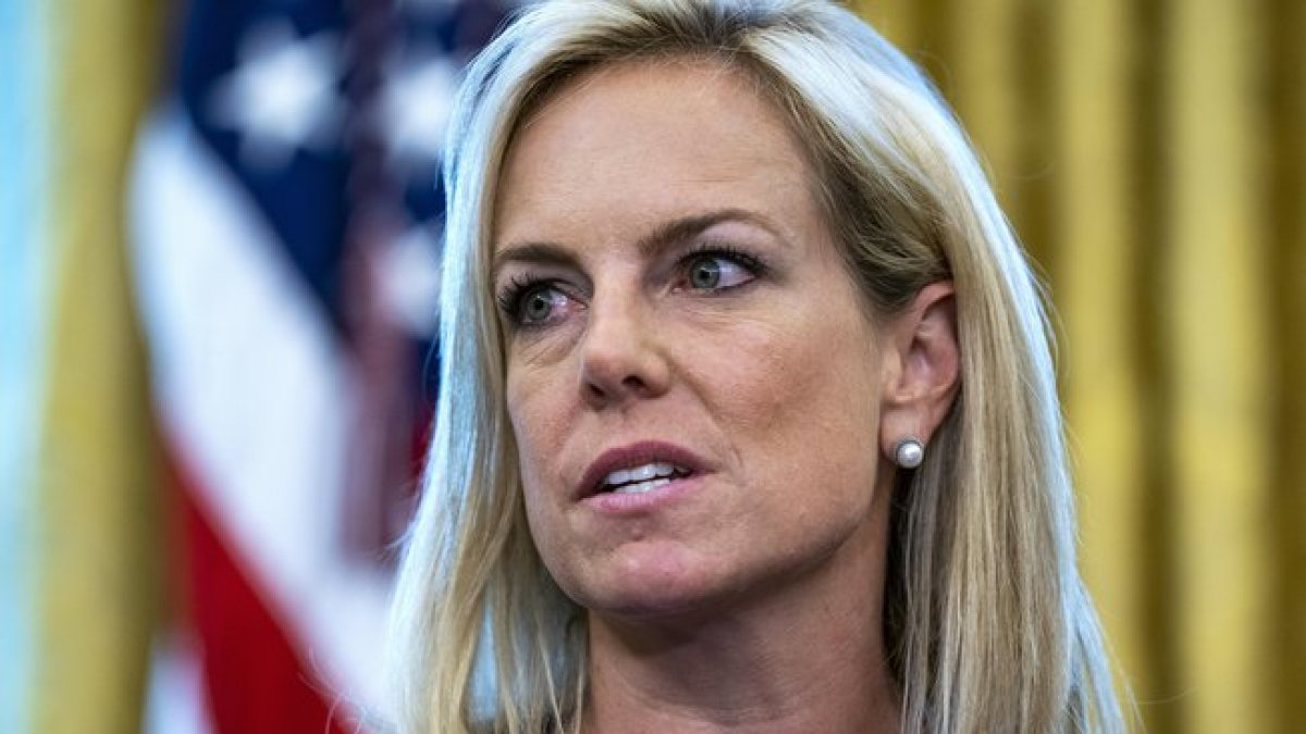 Kirstjen Nielsen, secretaria del Departamento de Seguridad Nacional de los EEUU.-EPA