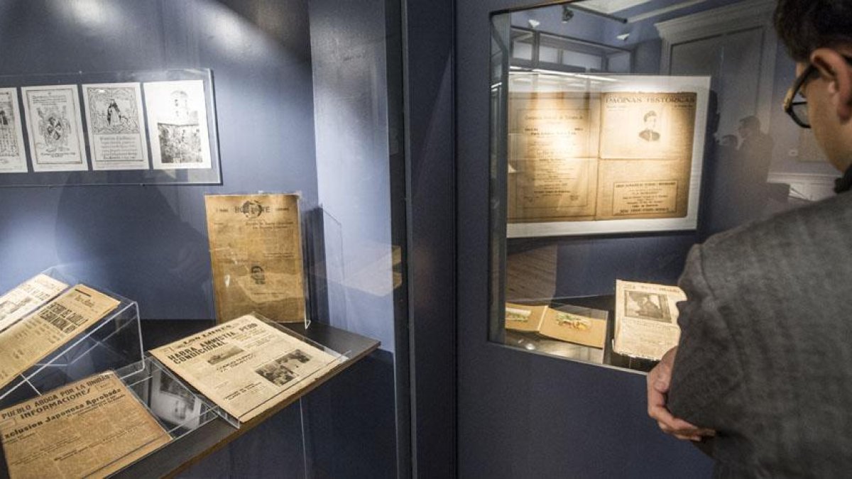 La exposición permanecerá durante dos meses en el Palacio de la Isla.-ISRAEL L. MURILLO