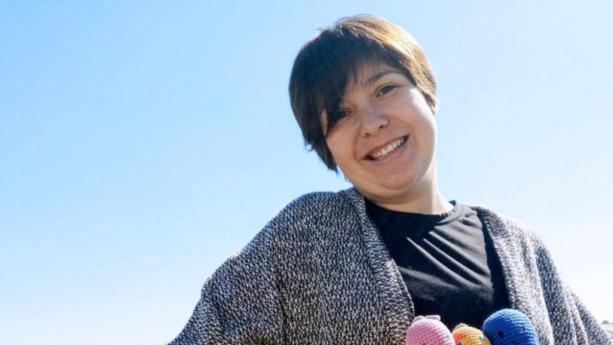Lorena Crespo, creadora de la Asociación Pulpitos Solidarios.-ECB