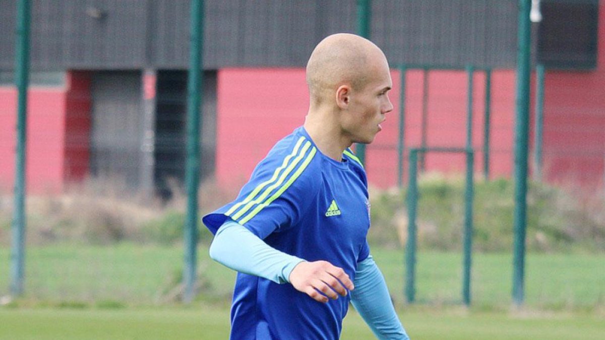 Guridi ha entrado en la convocatoria y ya está recuperado.-CDMIRANDES.COM