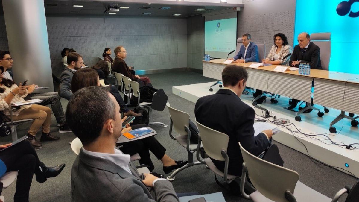 Instante de la jornada celebrada en Burgos. ECB