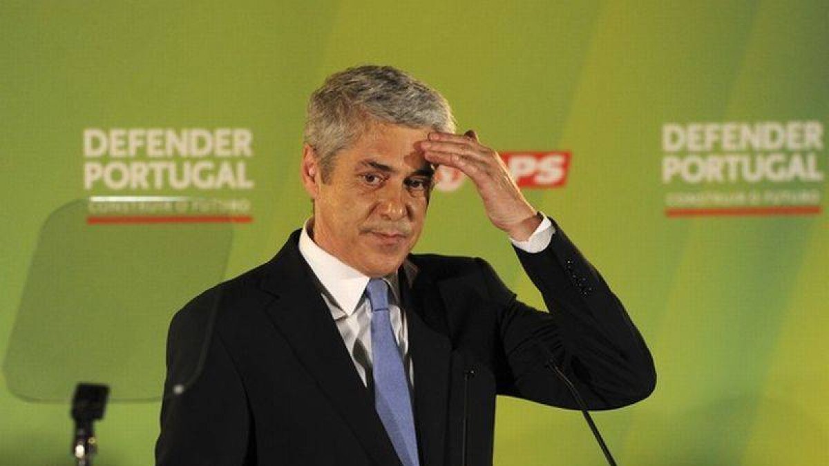 El exprimer ministro de Portugal José Sócrates, en un acto de campaña electoral en Lisboa en el 2011.-Foto: PATRICIA DE MELO MOREIRA / AFP