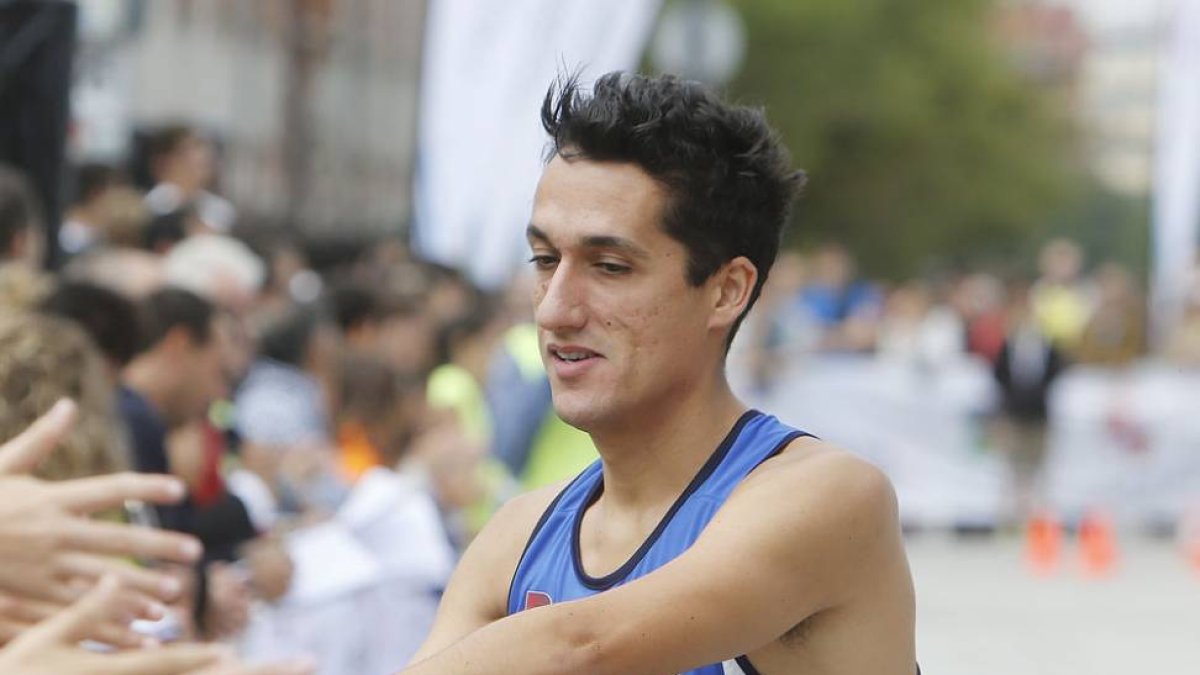 Tomás Tajadura fue primero en los 3.000 obstáculos-Raúl G. Ochoa