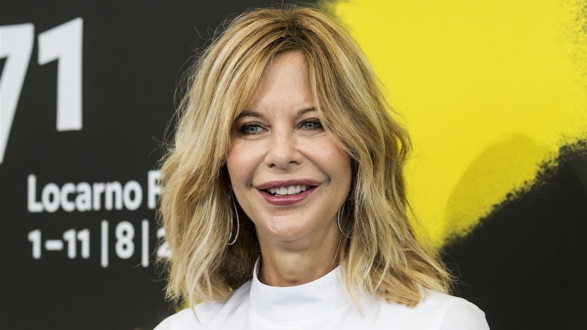 Meg Ryan en Locarno, este lunes. /-ALEXANDRA WEY