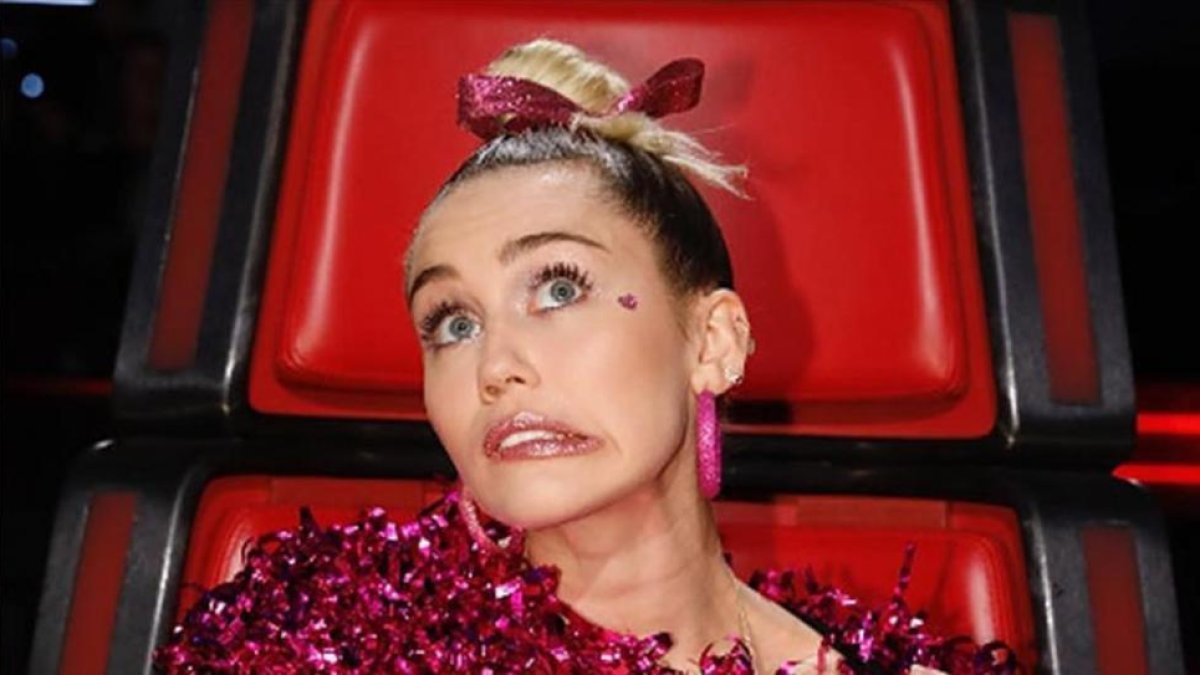 Miley Cyrus.-