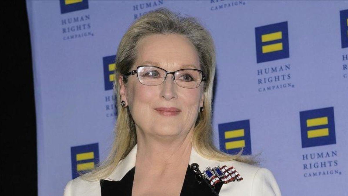 Meryl Streep durante una gala de Human Rights en Nueva York, en febrero de este año.-CHRISTOPHER SMITH / AP