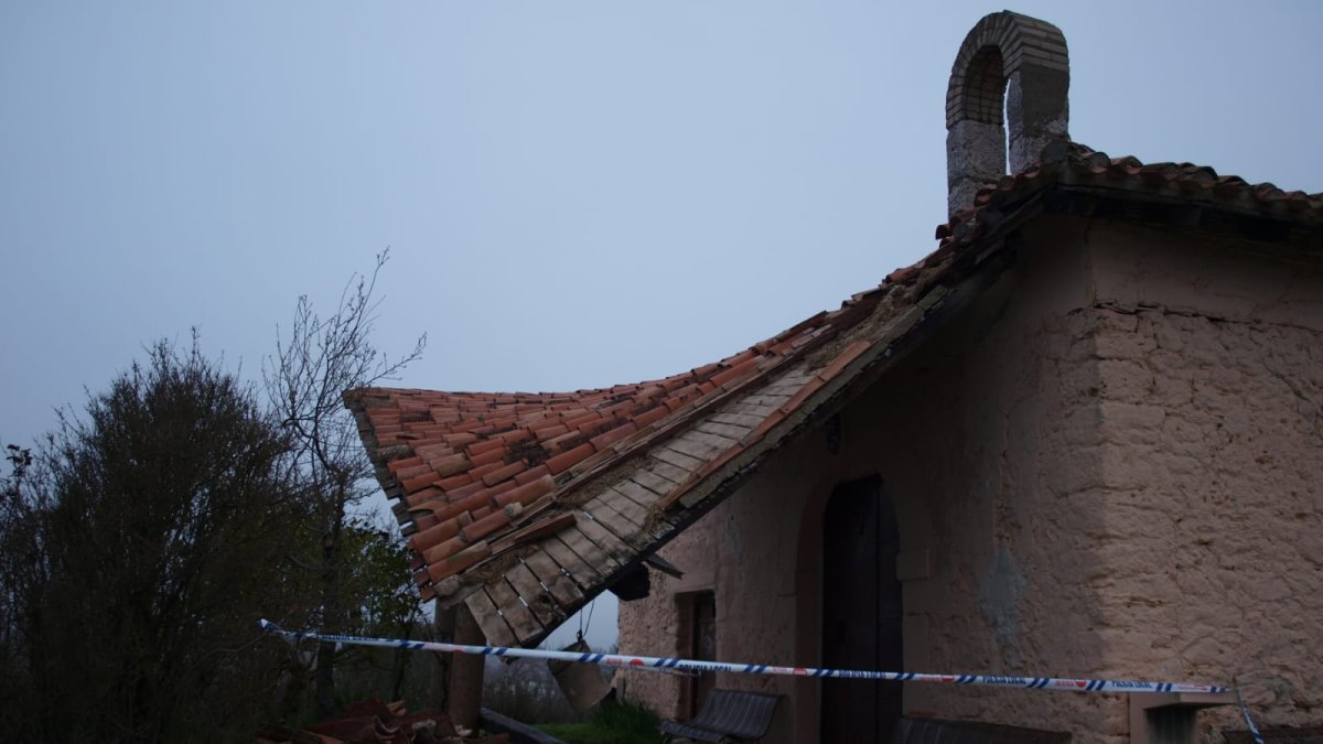 Estado actual de la ermita de San Pedro