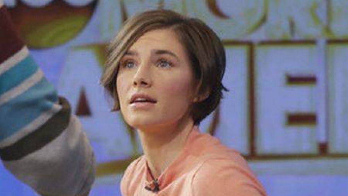 Amanda Knox, durante una entrevista en la ABC, el pasado mes de enero.-Foto: AP