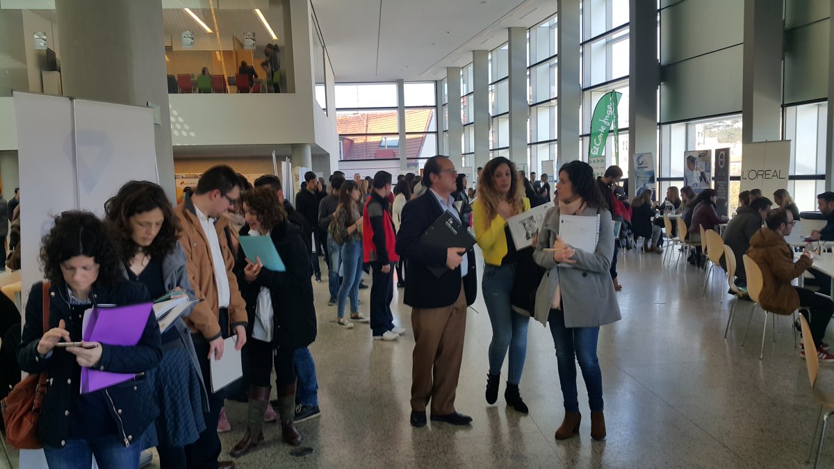 El Foro de empleo se ha celebrado en el Fórum Evolución.