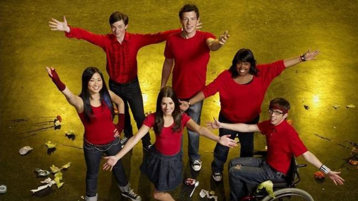 Imagen de la serie 'Glee'.-