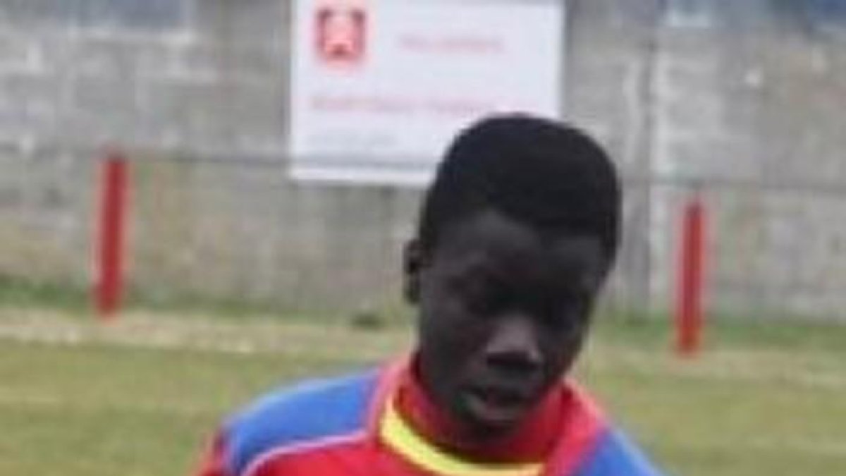 Abdulaye durante un partido.-