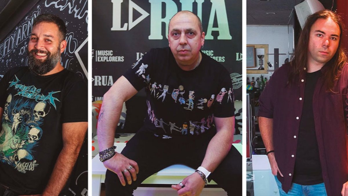 Cholo (Andén 56), Jacho (La Rúa) y David Herrera (Golden Garden). SANTI OTERO / TOMÁS ALONSO