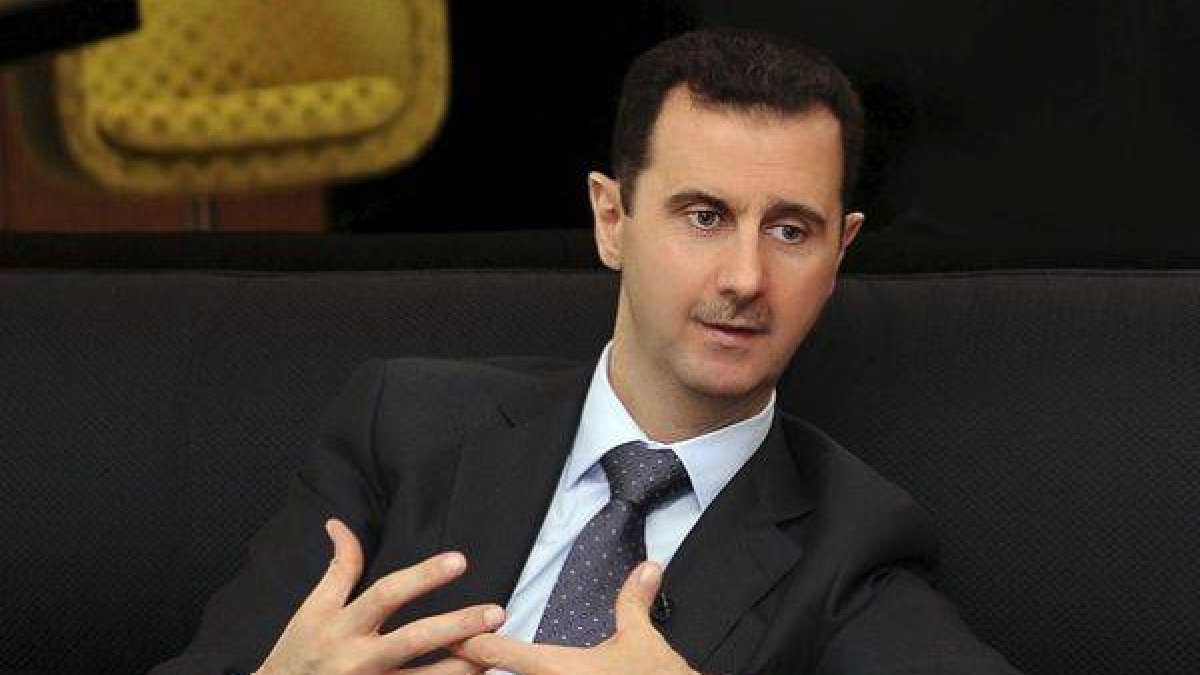 El presidente de Siria, Bachar al Asad, durante una reciente entrevista.-Foto: SANA/HANDOUT / EFE