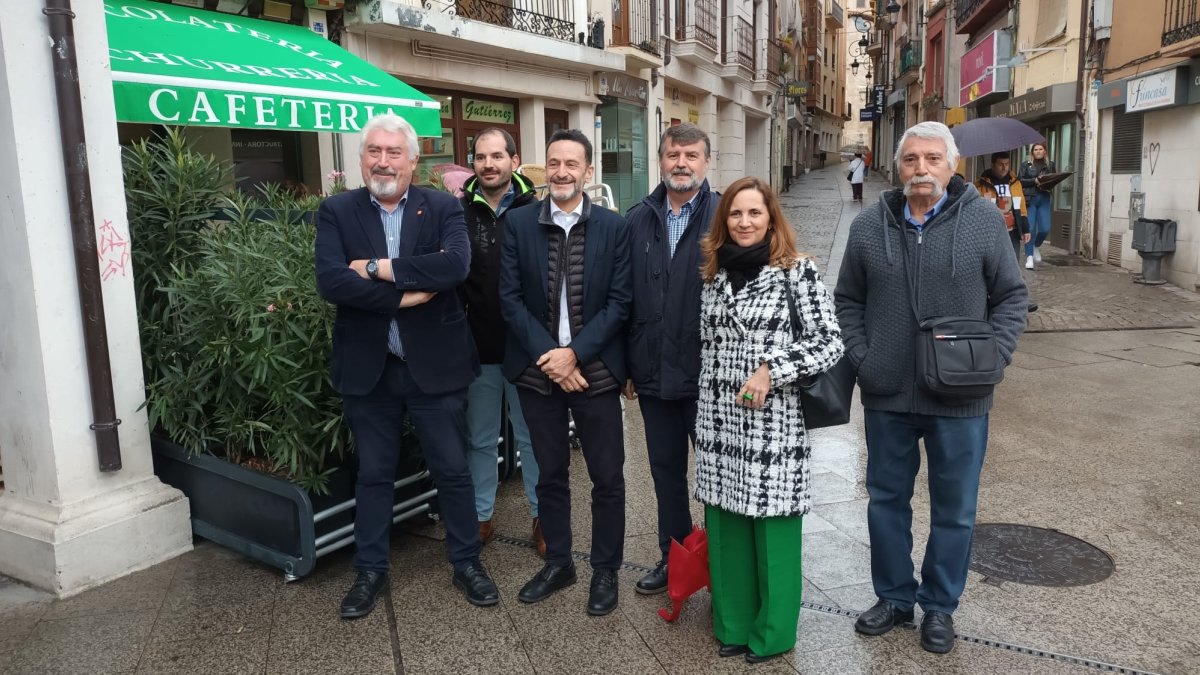 Edmundo Bal se ha reunido con simpatizantes en Aranda de Duero