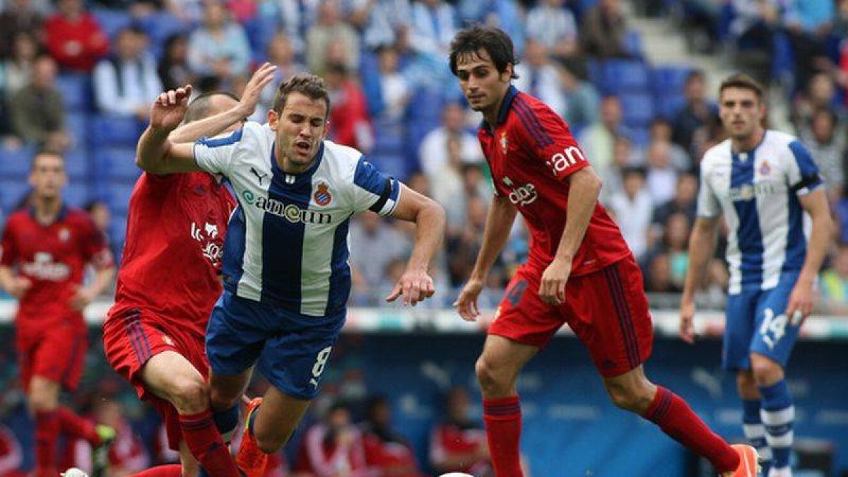 Partido Espanyol-Osasuna, del 11 de mayo del 2014.-Foto: VALENTI ENRICH