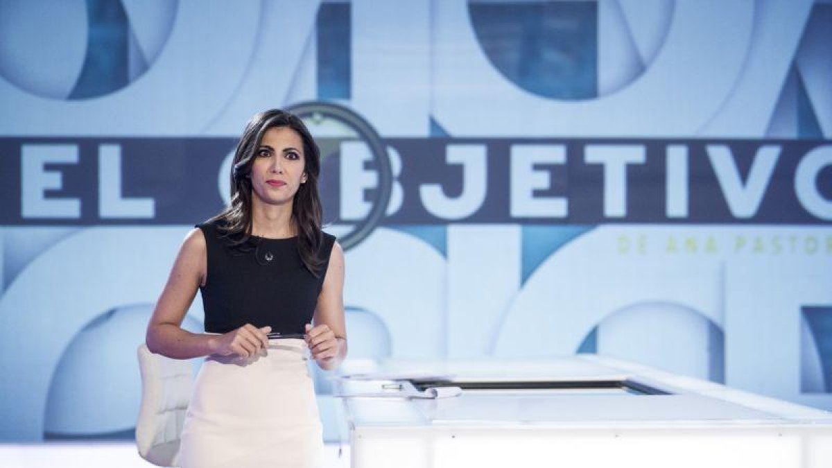 Ana Pastor, presentadora de 'El Objetivo'.-