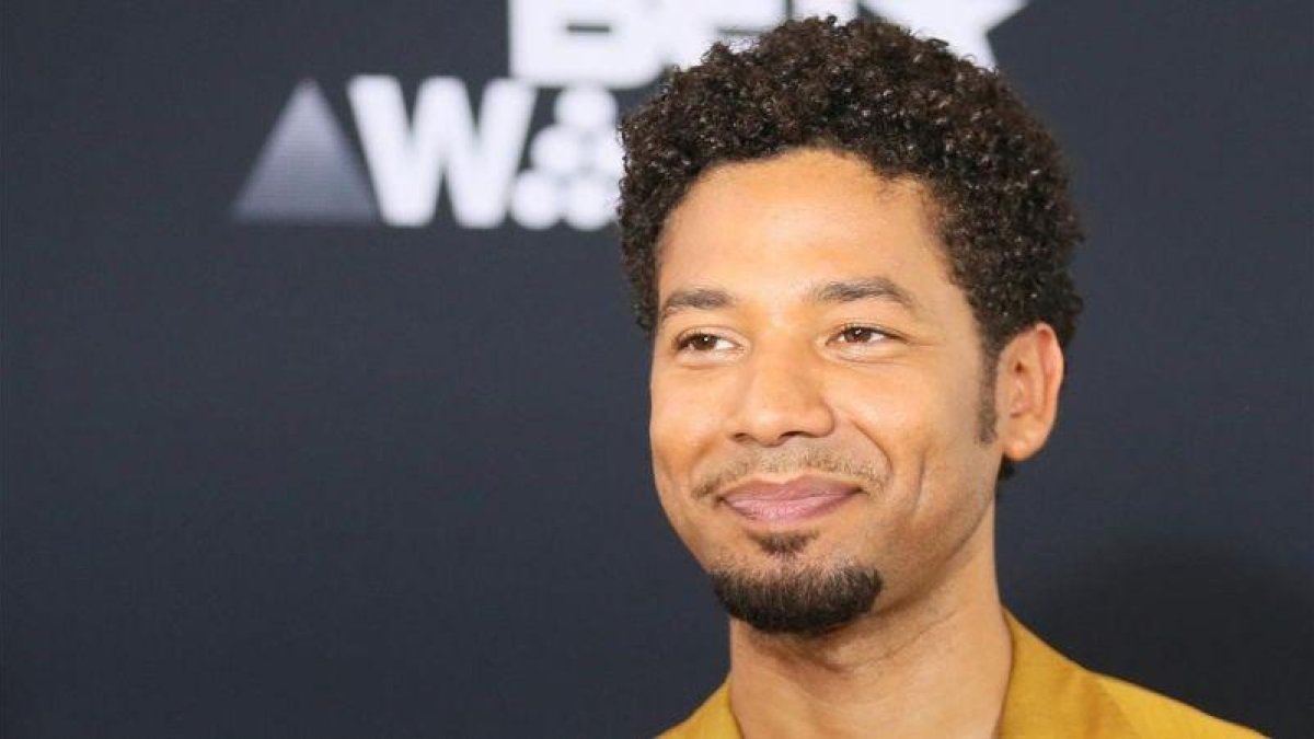 El actor estadounidense Jussie Smollett en los BET Awards del 2017.-DANNY MOLOSHOK (REUTERS)