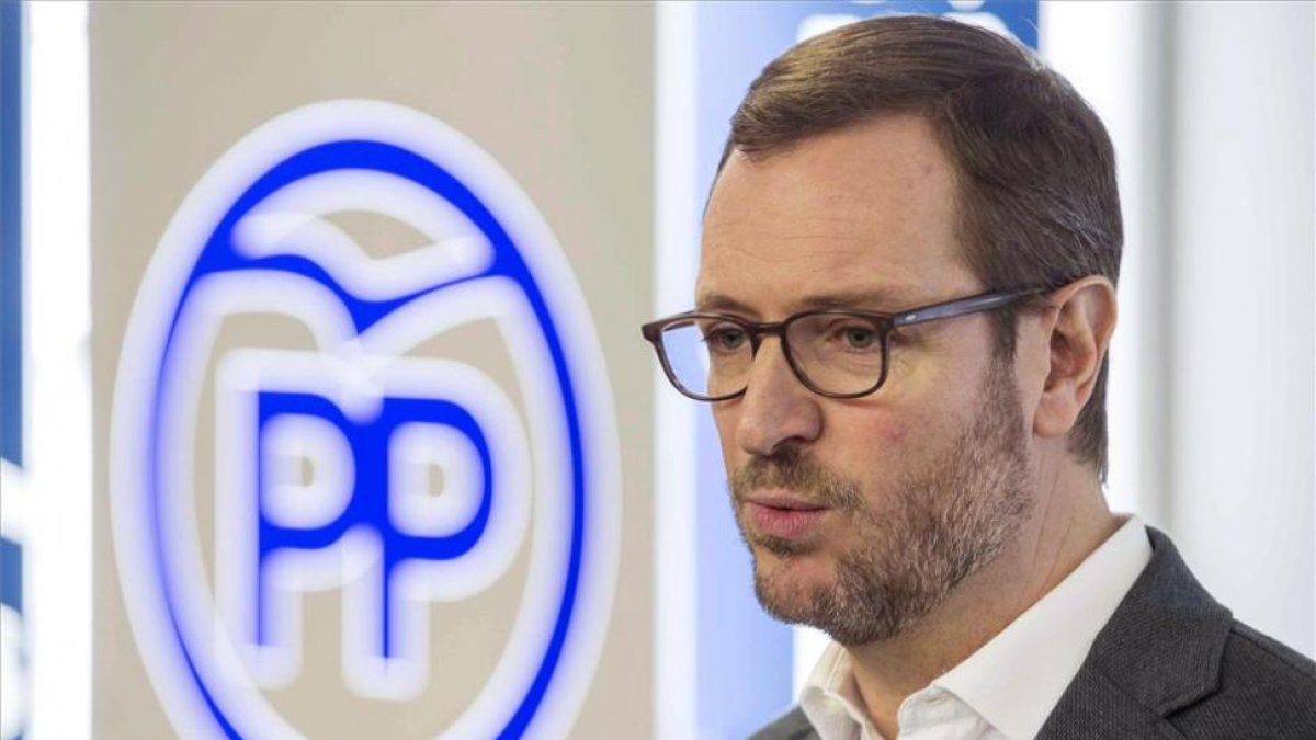 El vicesecretario de Política Social y Sectorial del PP, Javier Maroto,-DAVID AGUILAR