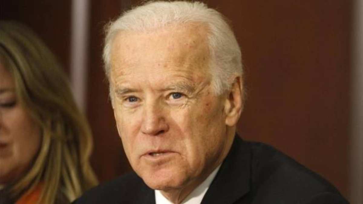 El vicepresidente Biden, en la Casa Blanca, este martes.-Foto: AP / JACQUELYN MARTIN