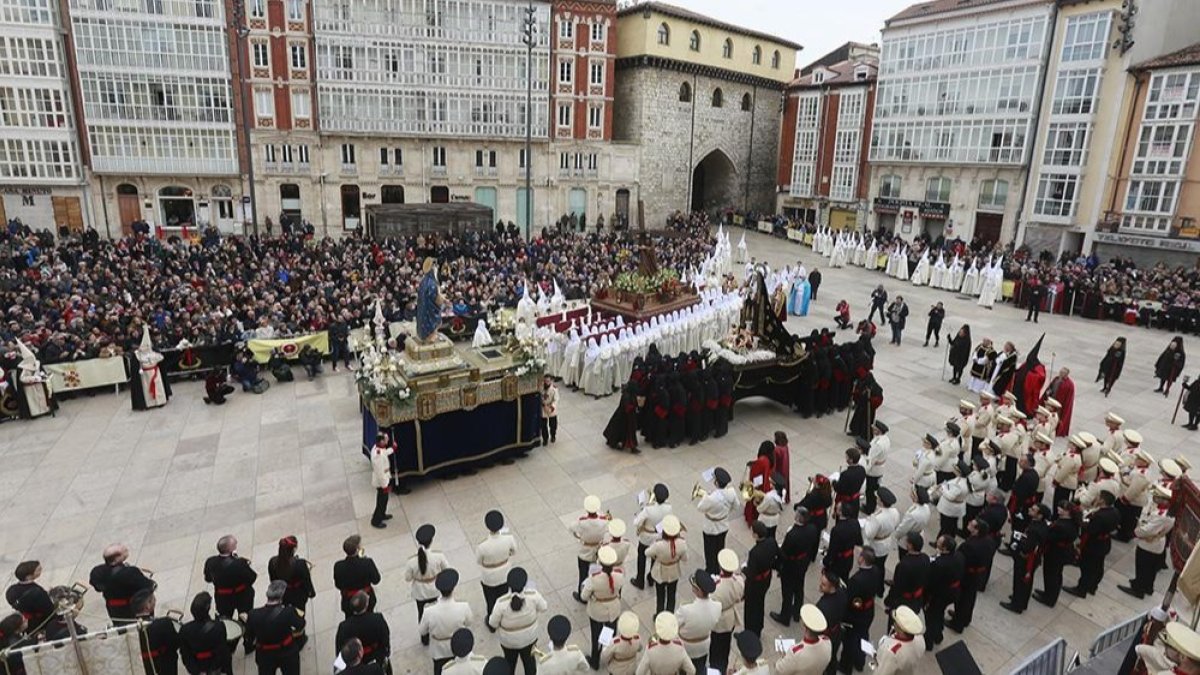 Programa de la Semana Santa de Burgos, procesión a procesión