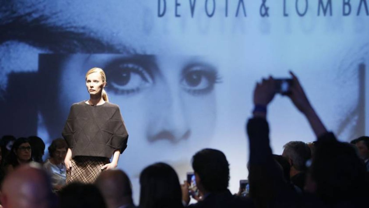 Por la Pasarela de 2014 desfilaron los modelos de Devota y Lomba.-RAÚL OCHOA