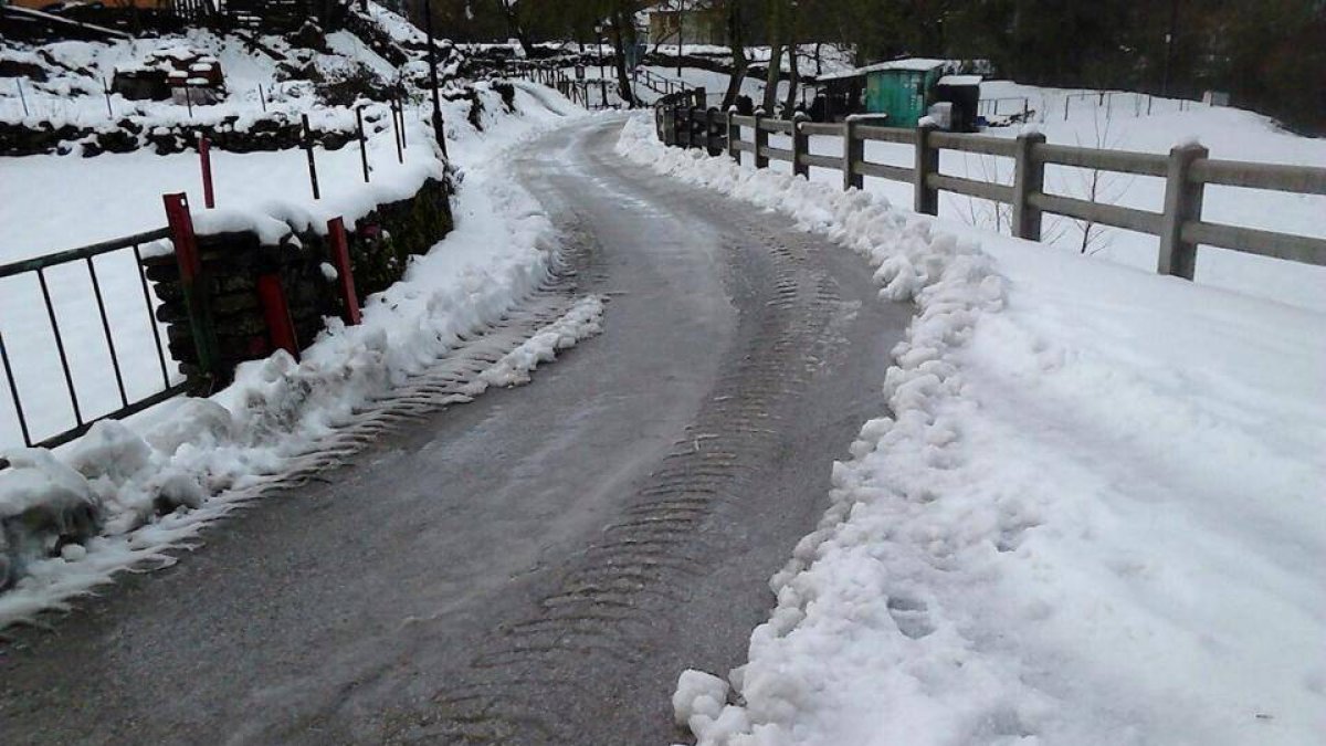 Montes nevados en Maltrana, en el Valle de Mena-ECB