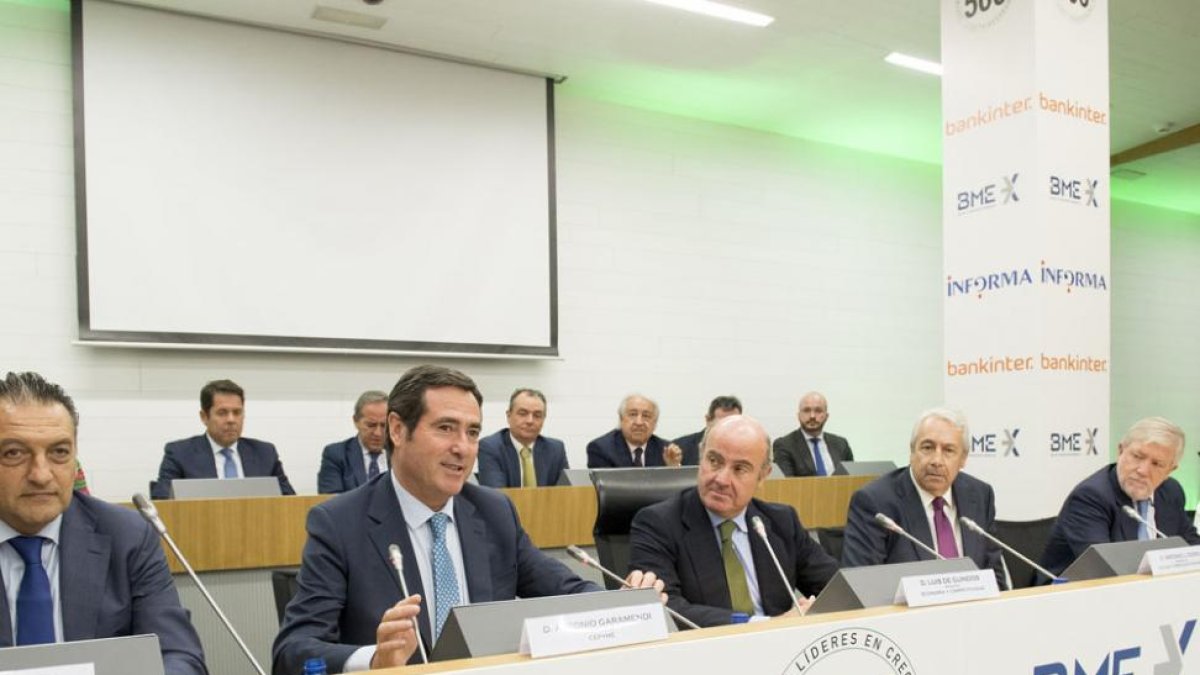 Imagen del acto de presentación del proyecto.-ECB